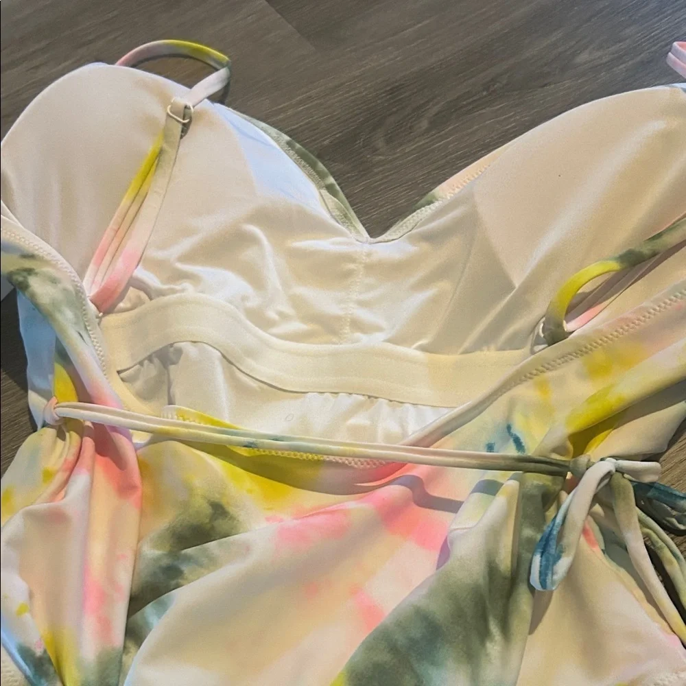 Old Navy Multicolor Tie-Dye Swimsuit
